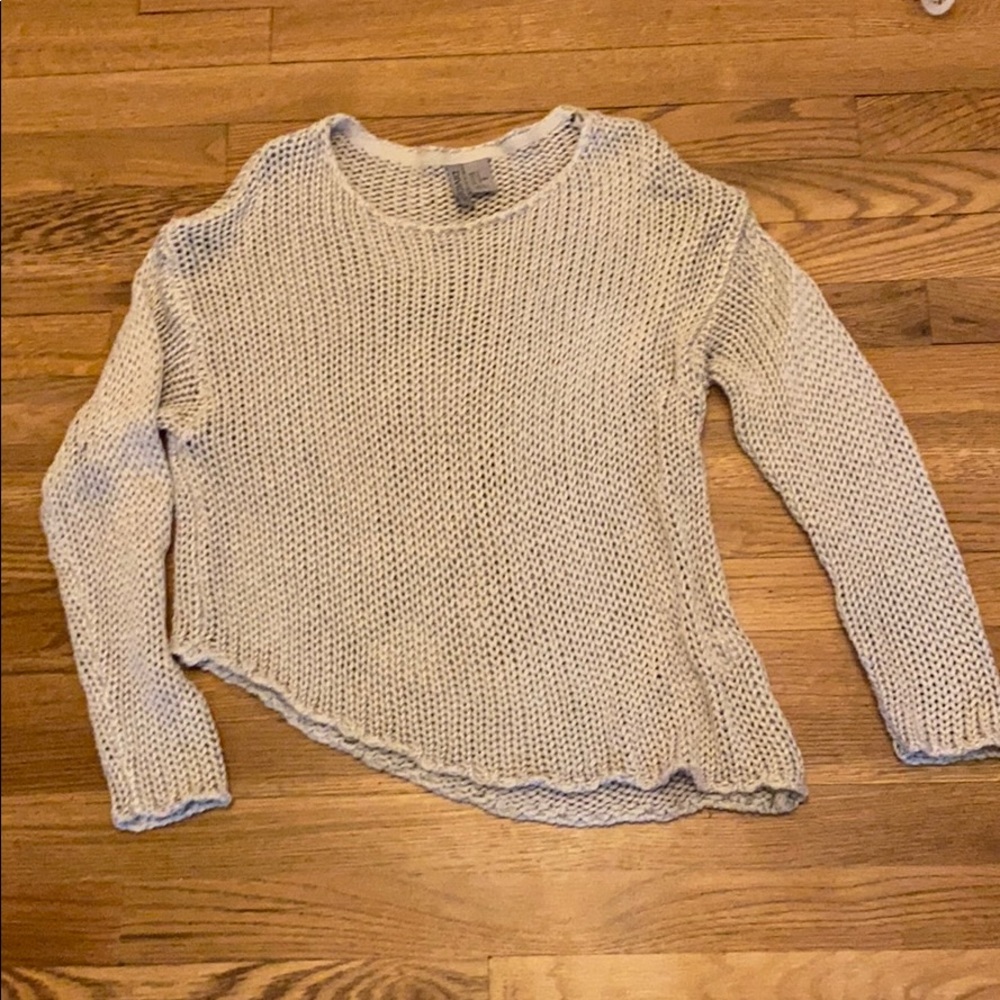 High low sweater